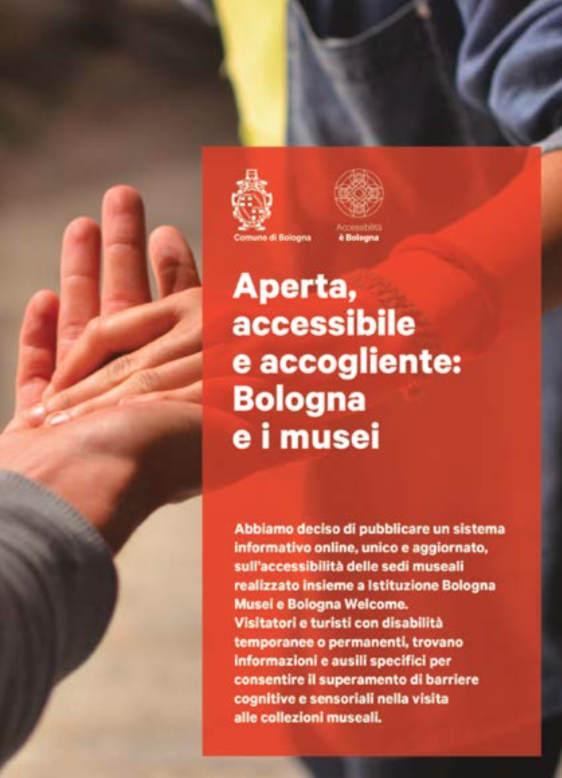 Depliant Comune di Bologna - Musei accessibili